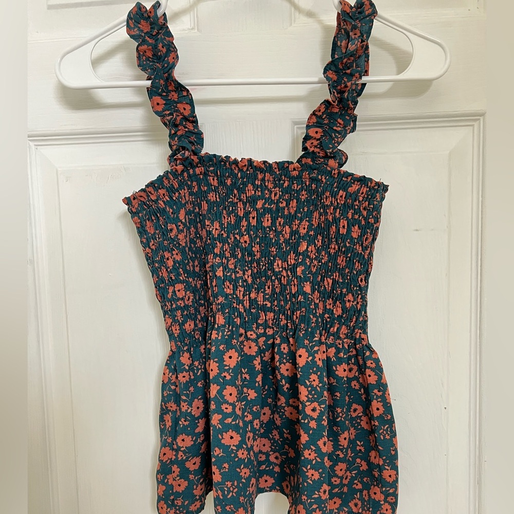 Smocked Crop Top